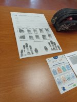 Recueil d'empreintes réalisé par les agents de la police scientifique